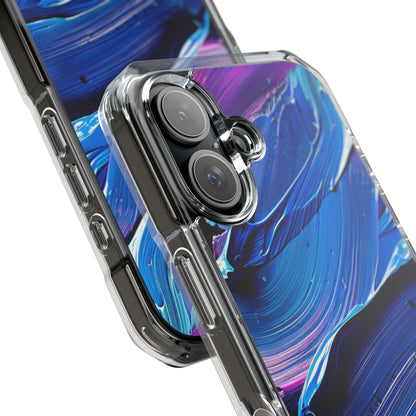 Ethereal Energy Flow iPhone 16 - Clear Impact Phone Case