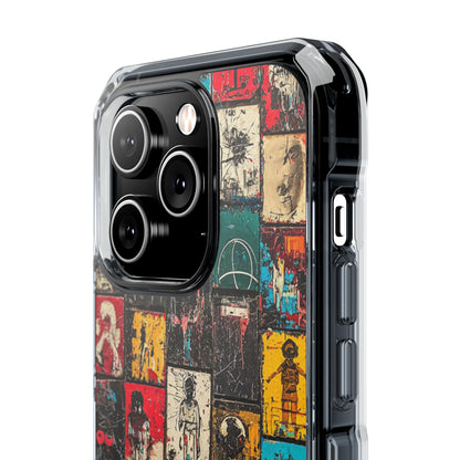 Figured Grid iPhone 14 Pro Case - Impact