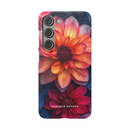 Fiery Bloom Harmony Samsung S23 - Slim Phone Case