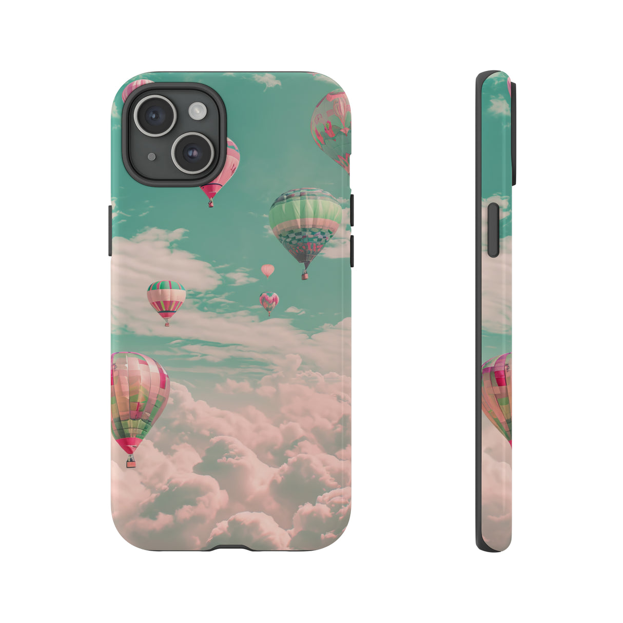 Skyward Balloons: Pastel Journey - Protective Phone Case