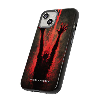 Gothic Crimson Ascension iPhone 14 - Tough Phone Case