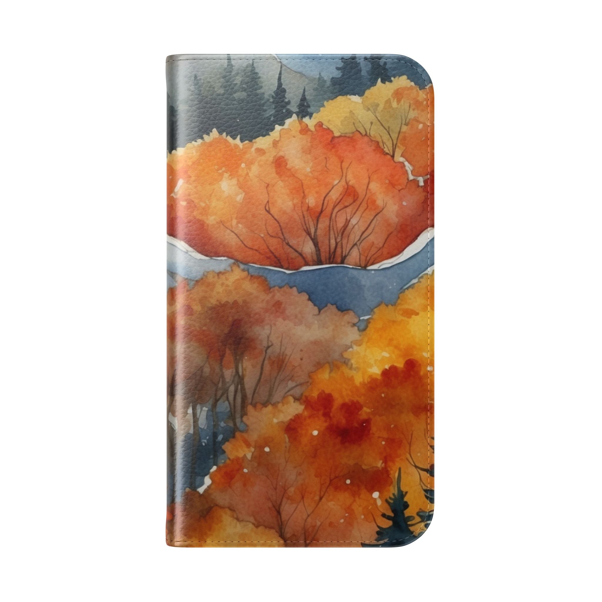 Lumikukkainen Ember-vuoret - iPhone 16 - Case - Lompakko