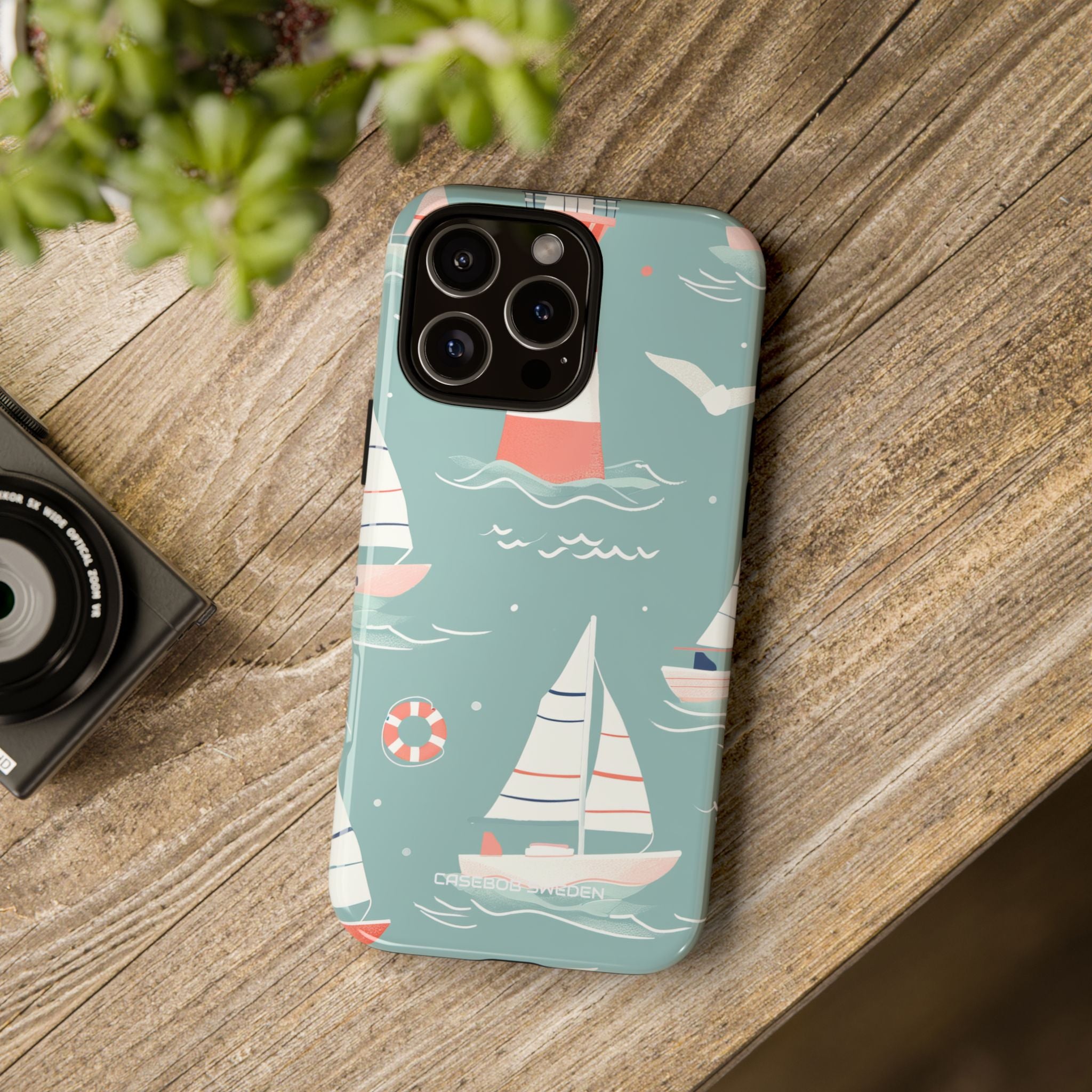 Lighthouse Nautical Charm - Tough iPhone 16 Phone Case