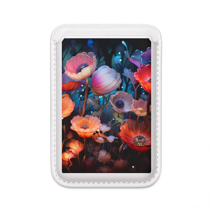 Glowing Petals Wallet – MagSafe Ready