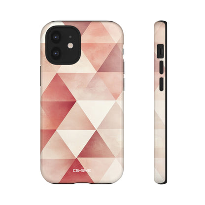 Triangular Shapes Flow - iPhone Case