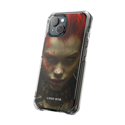 Spiked Ember Eyes iPhone 15 Case - Impact