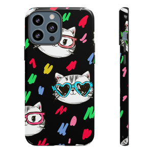 Cat Coloring - Protective Phone Case