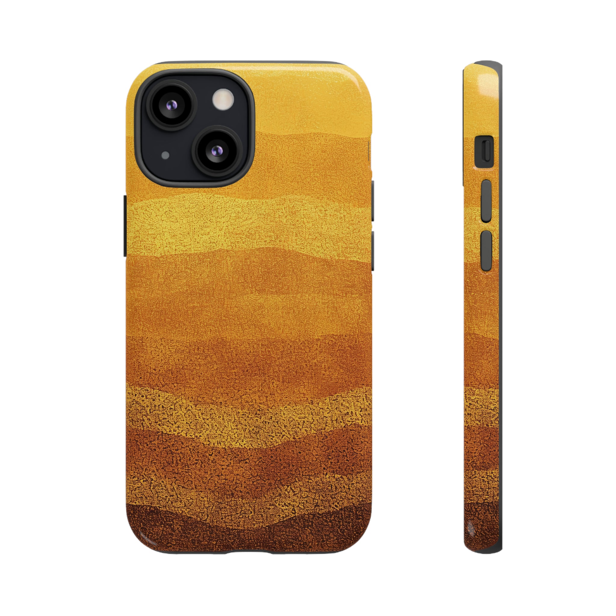 Sunset Gleam: Radiant Gradient - Protective Phone Case