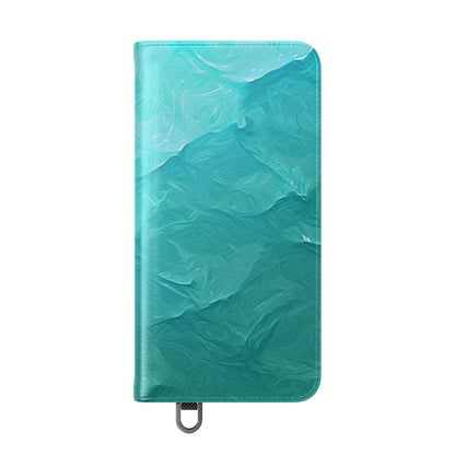 Teal Mists - Samsung S25 Case - Lompakko