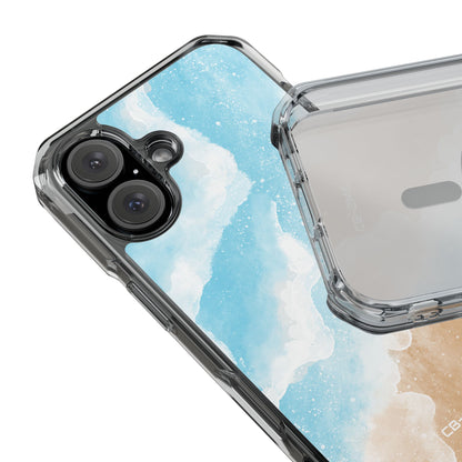 Serene Coastal Whispers iPhone Case - Impact