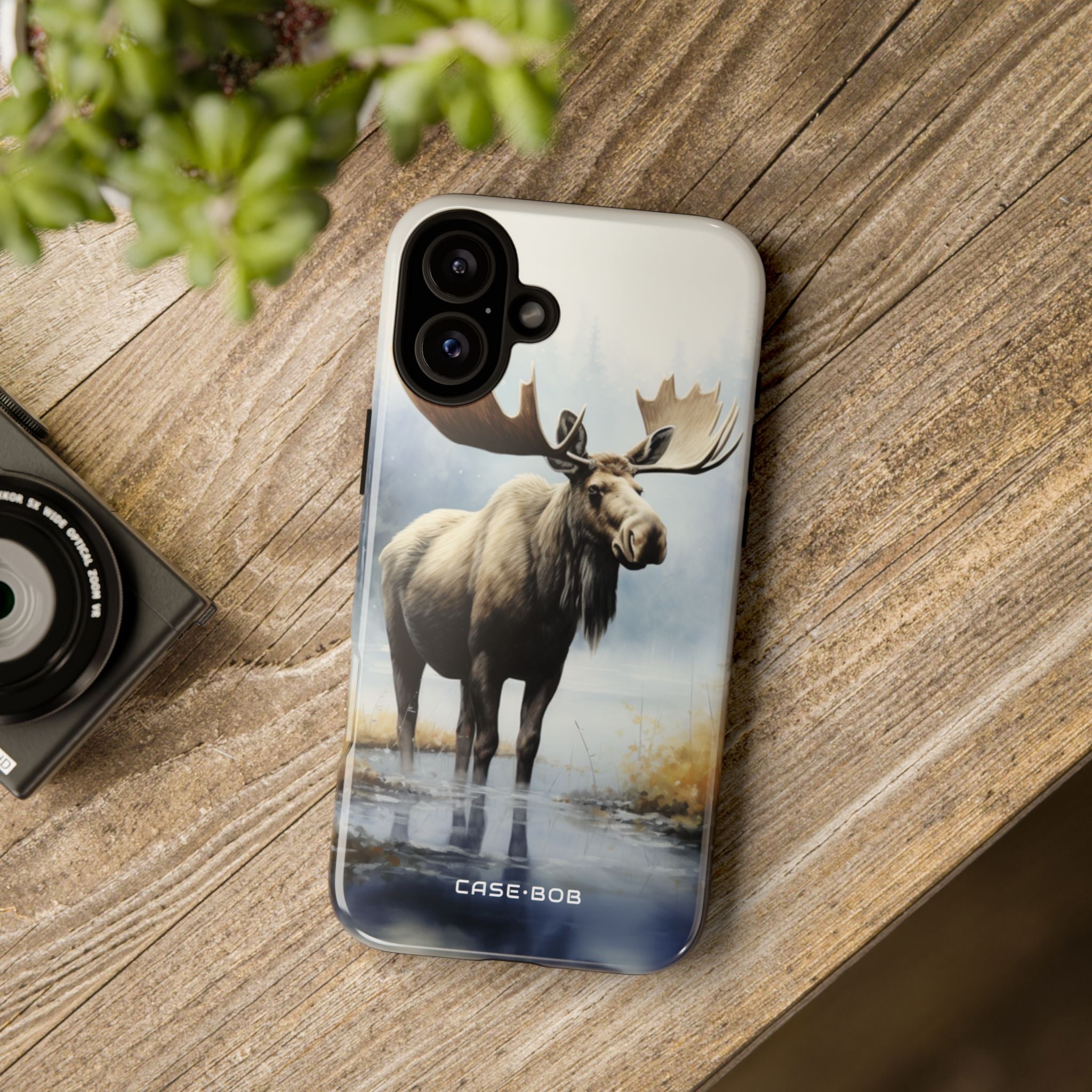 Moose Reflection iPhone 16 Plus Case - Tough