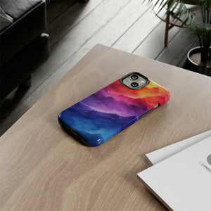 Mountain Ombre Quartet - Protective Phone Case