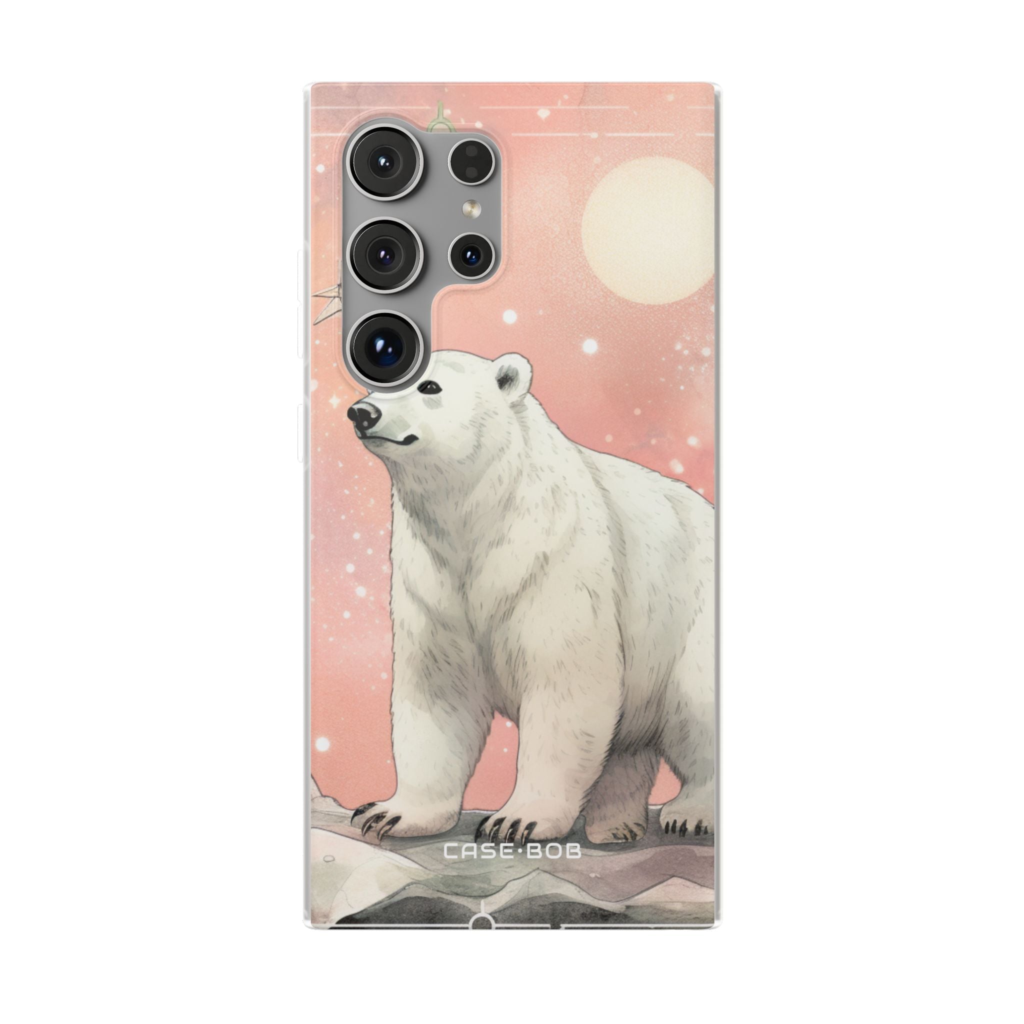 Polar Bear Dream Samsung S24 Ultra Case - Soft