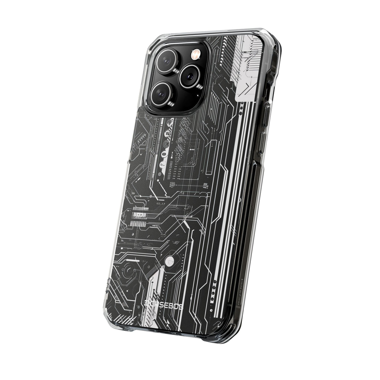 Circuitry Aesthetics - Handyhülle für iPhone (Clear Impact - Magnetisch) 