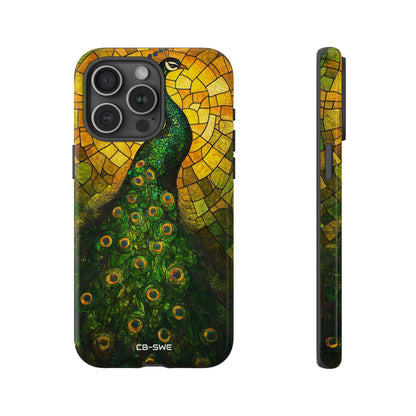 Peacock Spreads Light - iPhone Case