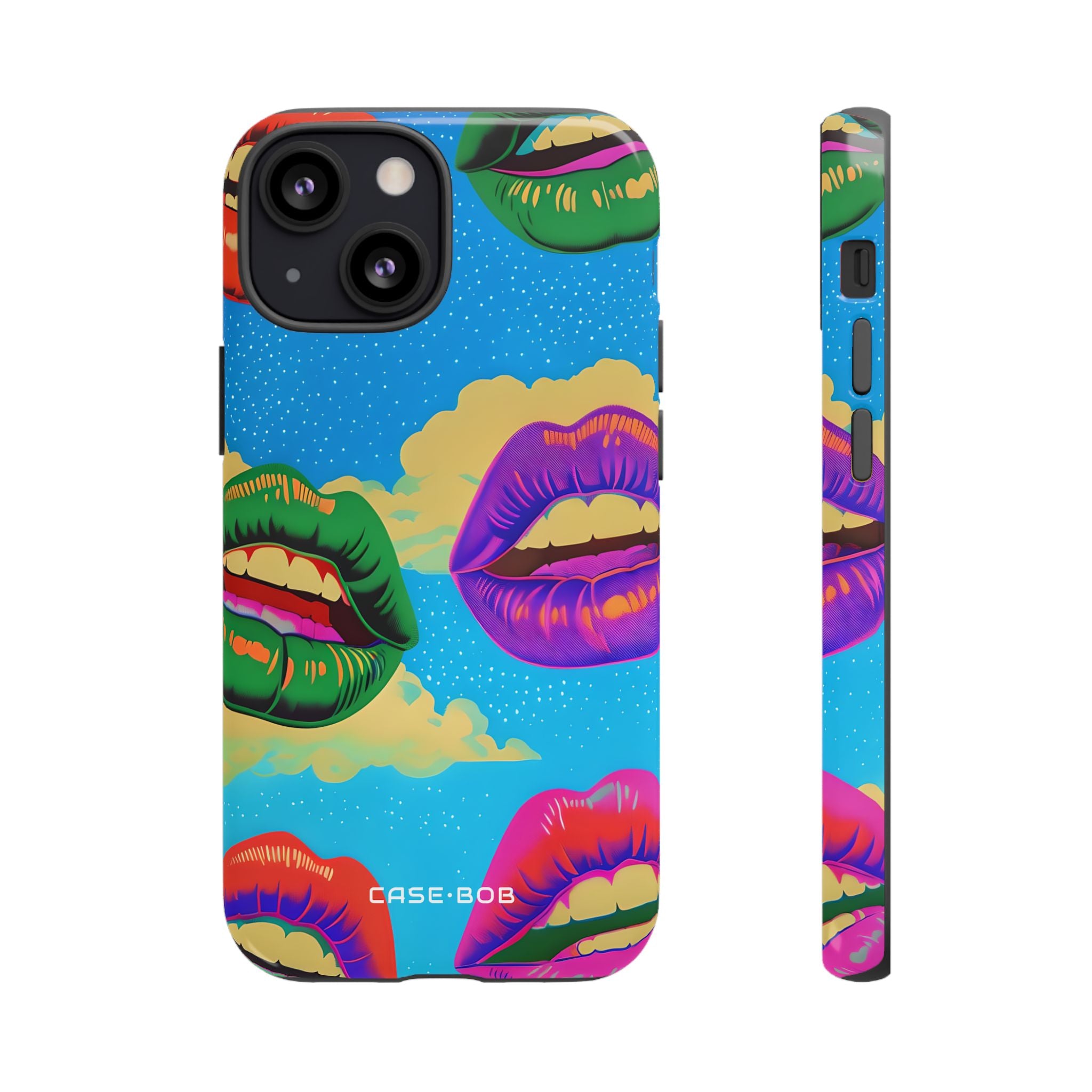 Colorful Lipscape iPhone 13 Mini Case - Tough