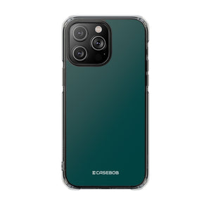 Deep Jungle Green | Phone Case for iPhone (Clear Impact Case - Magnetic)