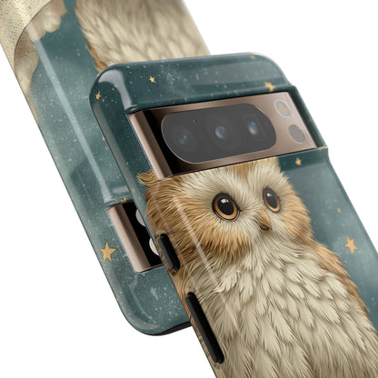 Owls Nestle Moon - Google Pixel Case
