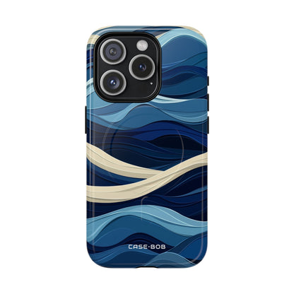 Ocean Rhythm iPhone 15 Pro Case - Tough+