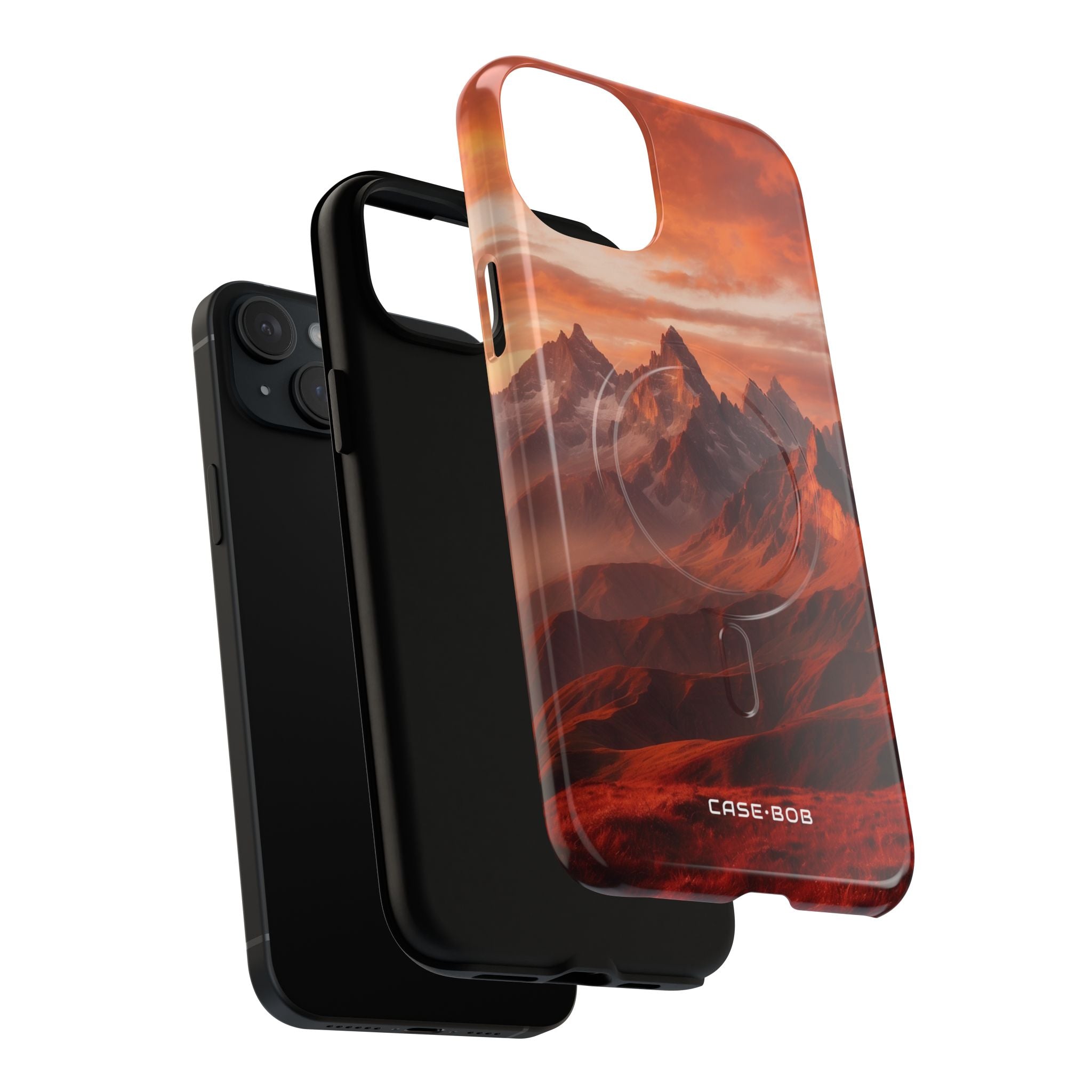 Jagged Glow iPhone 15 Plus Case - Tough+