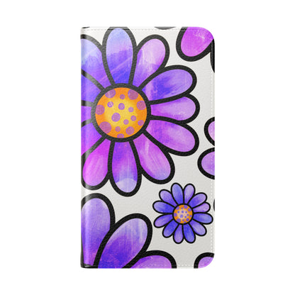 Polka Dot Blossoms - Samsung S23 - Lompakkokotelo