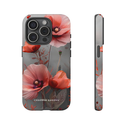 Ethereal Floral Elegance iPhone 15 - Tough Phone Case