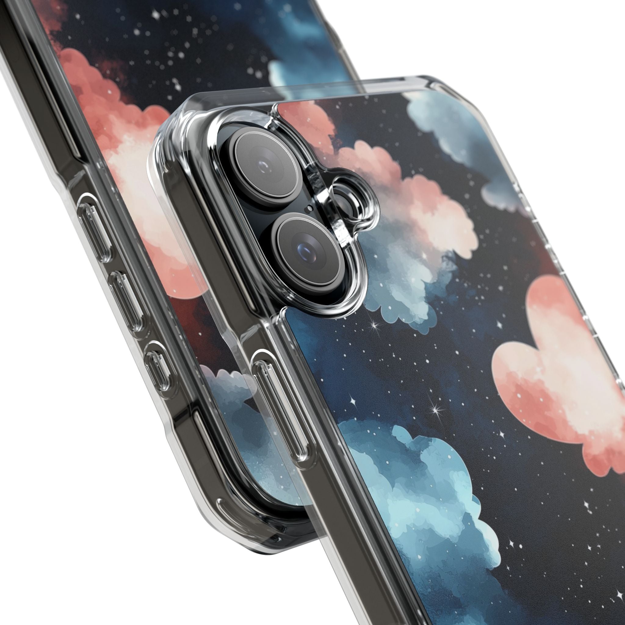 Hearts Float Dreamily iPhone Case - Impact