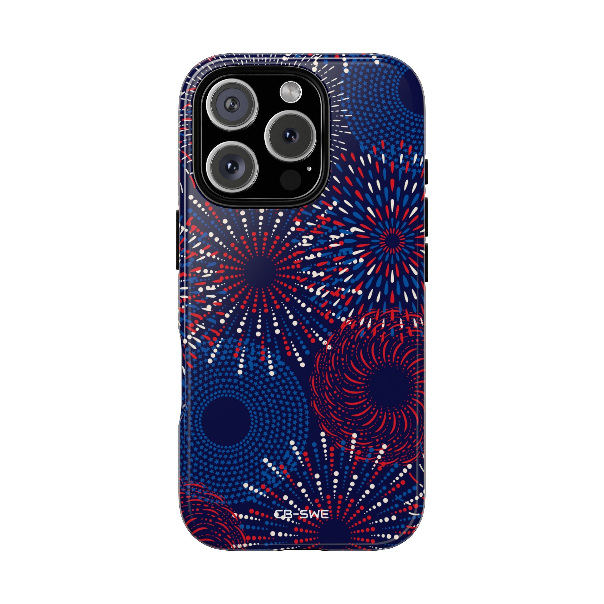 Fireworks Burst Bright - iPhone Case