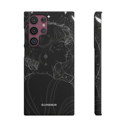 Mystic Starlit Serenity | Slim Phone Case for Samsung