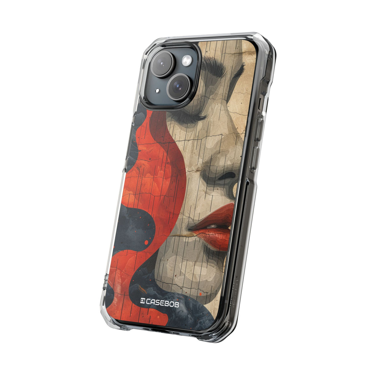 Abstract Contemplation - Phone Case for iPhone (Clear Impact - Magnetic)