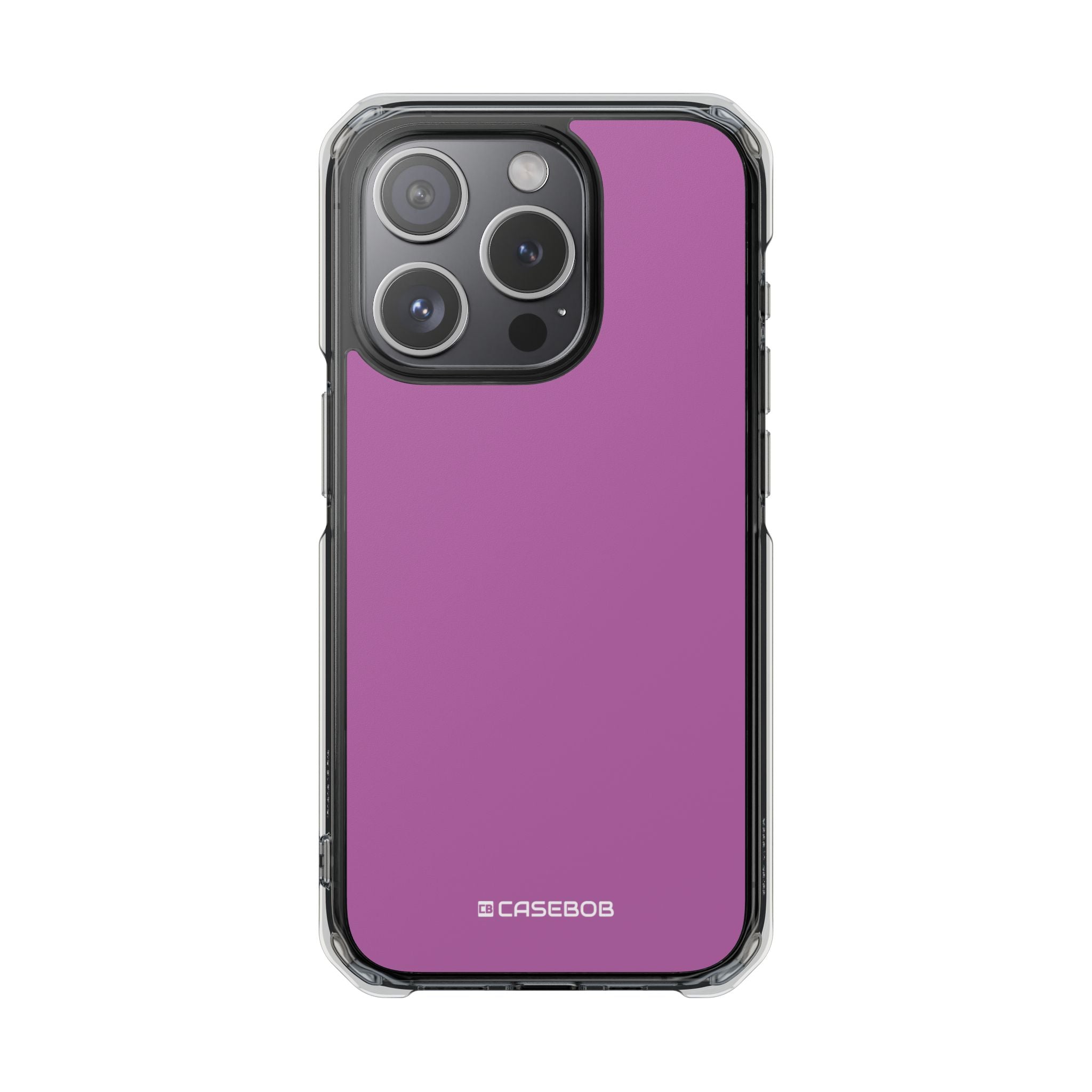 Radiant Orchid - Clear Impact Case for iPhone