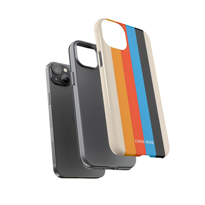Vivid Stripe Harmony iPhone 14 Plus Case - Tough