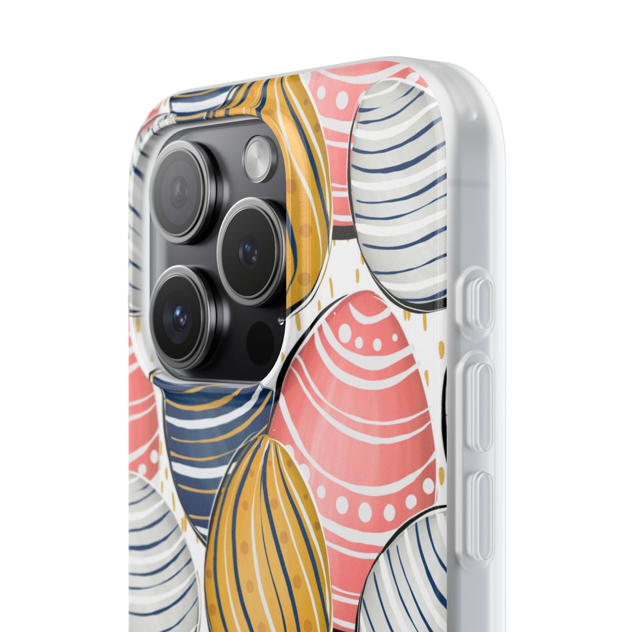 Pastel Eggs iPhone 15 Pro Case - Soft