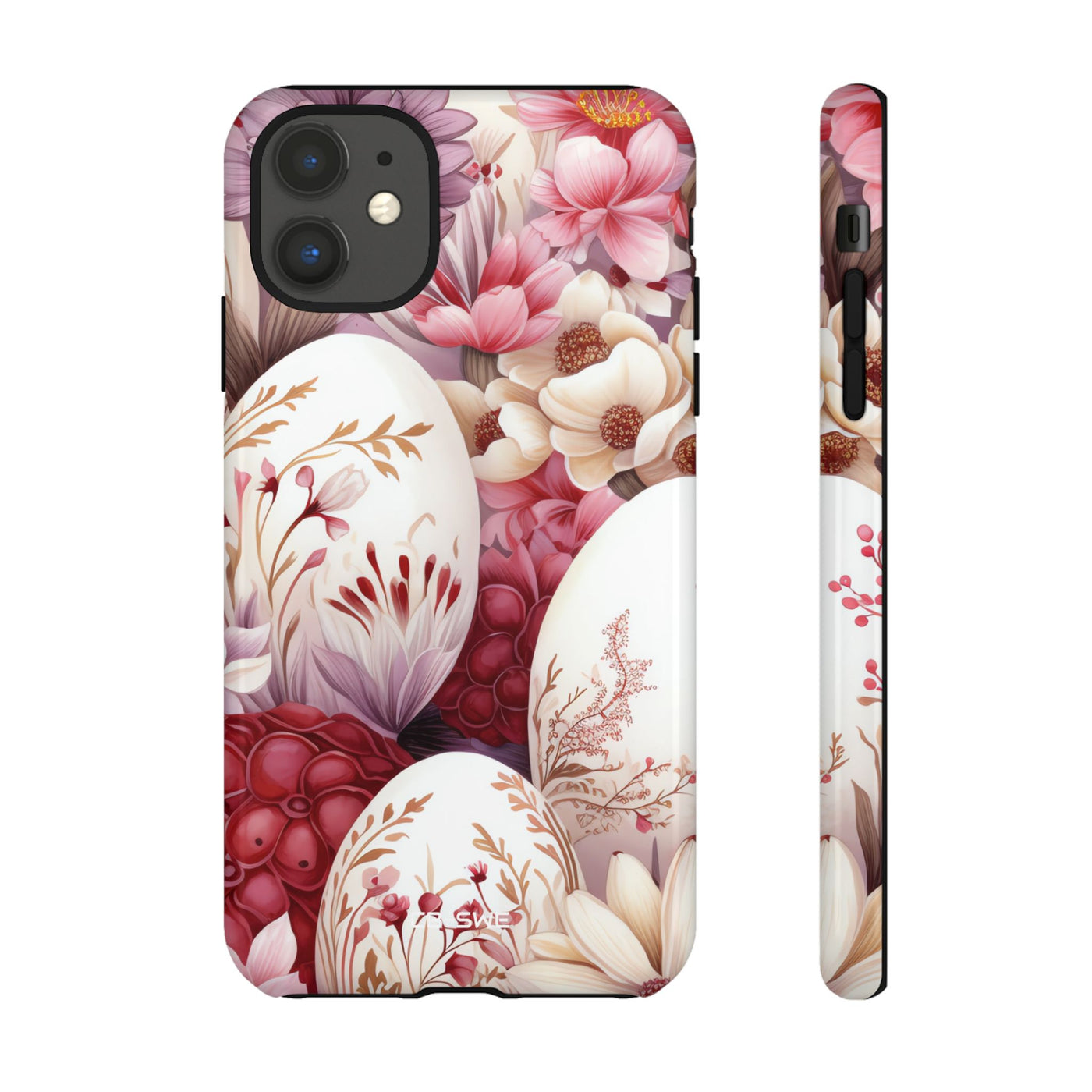 Floral Eggs Bloom - iPhone Case