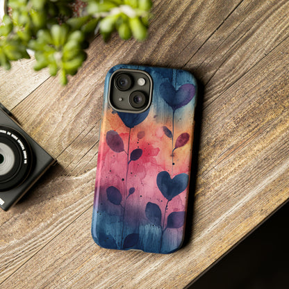 Heartfelt Pastel Mosaic - Protective Phone Case