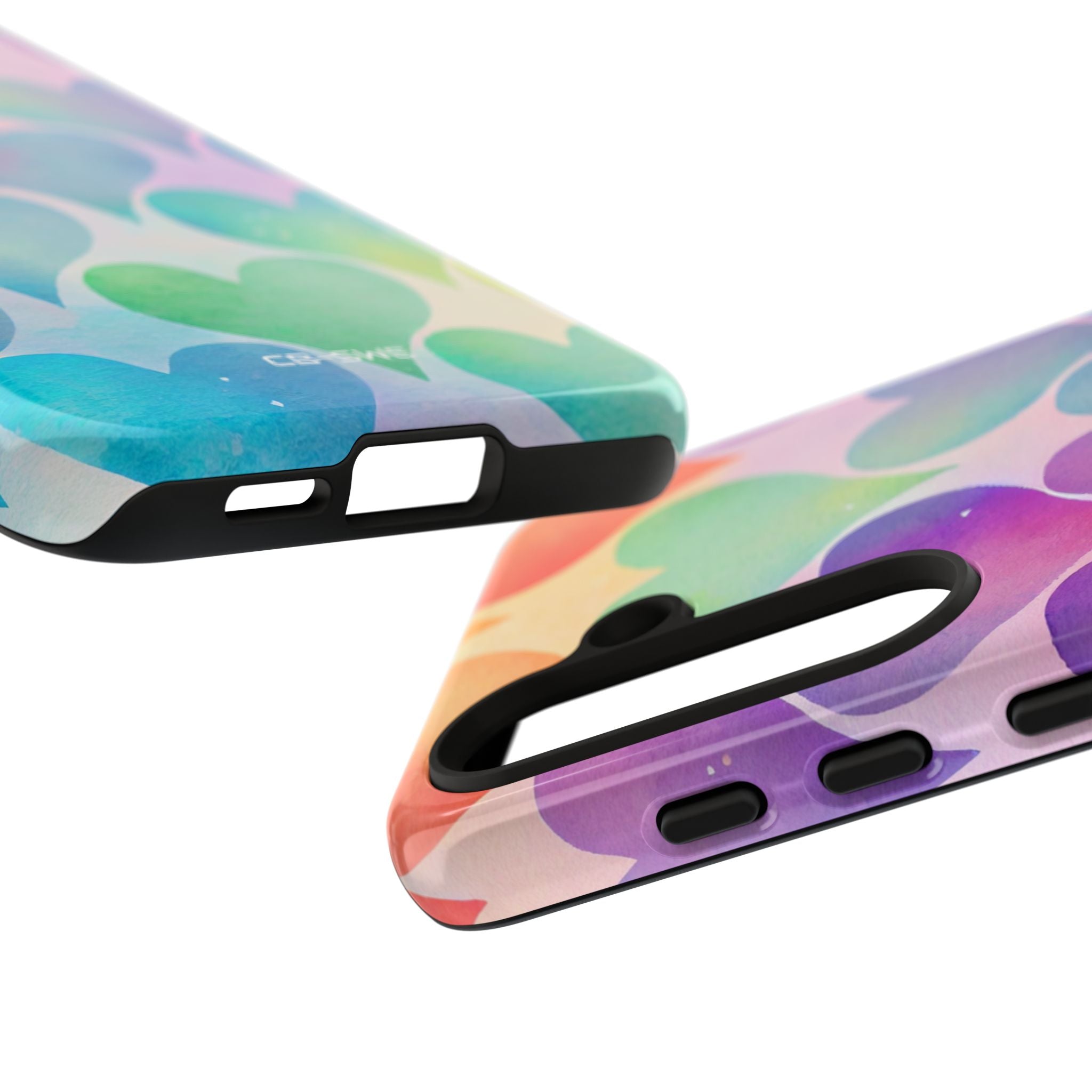 Watercolor Heart Symphony - Samsung Case