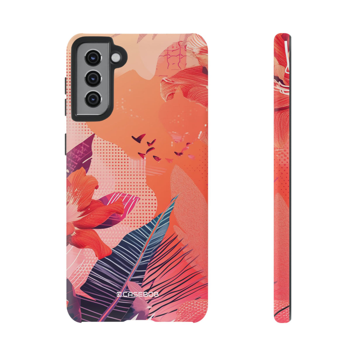 Living Coral Design | Handyhülle für Samsung (Schutzhülle)