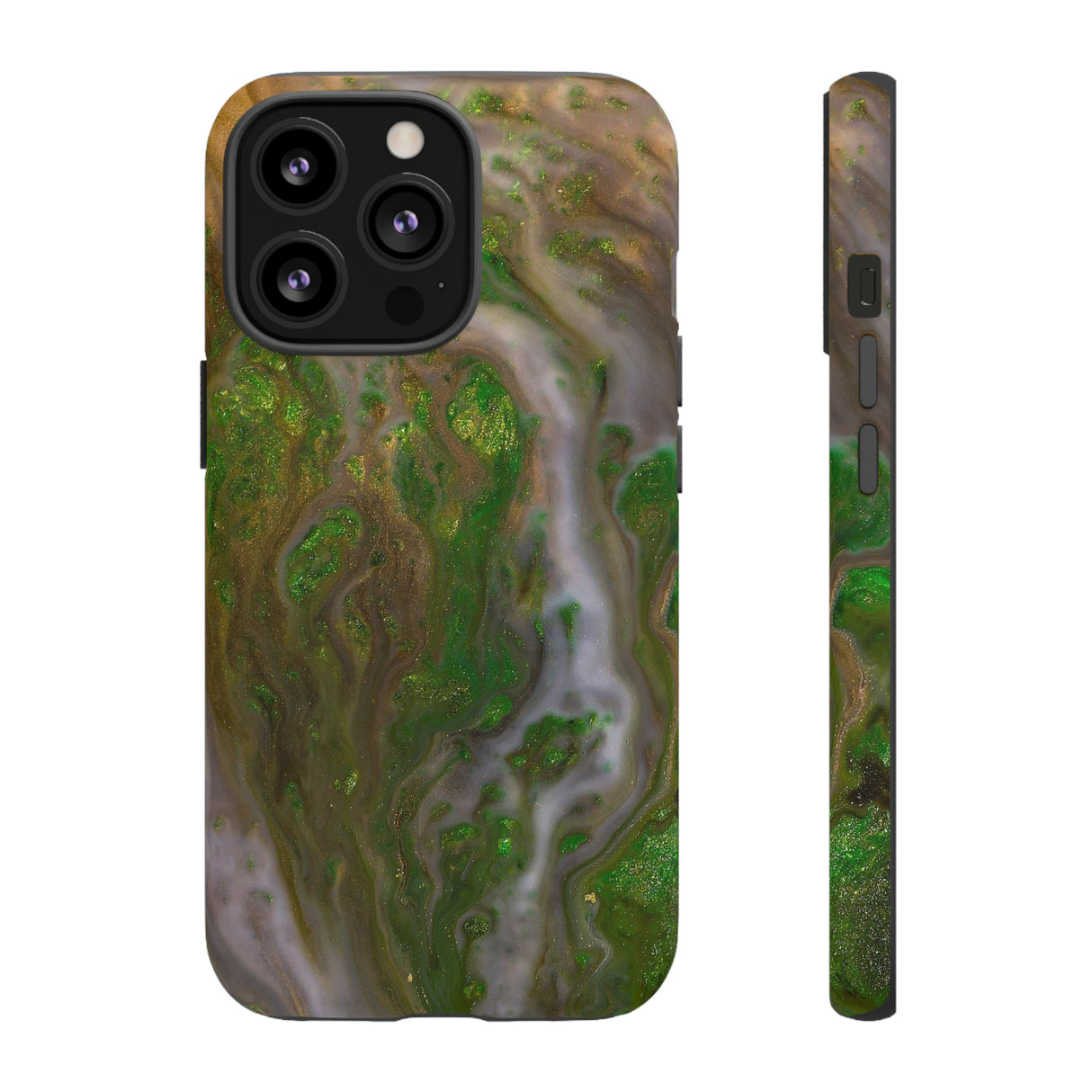 Smaragd Ink Art - Protective Phone Case