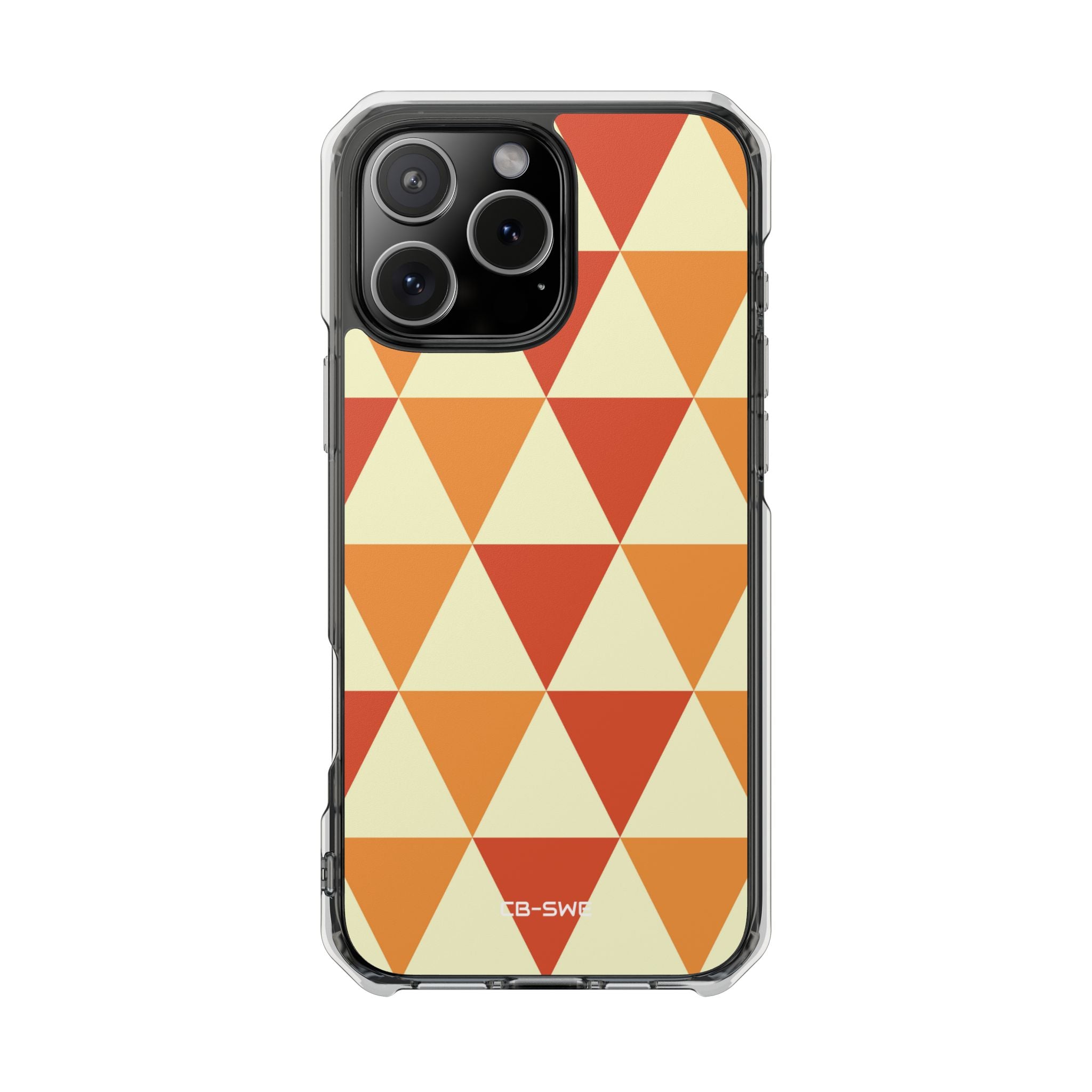 Autumn Triangles Dance iPhone Case - Impact
