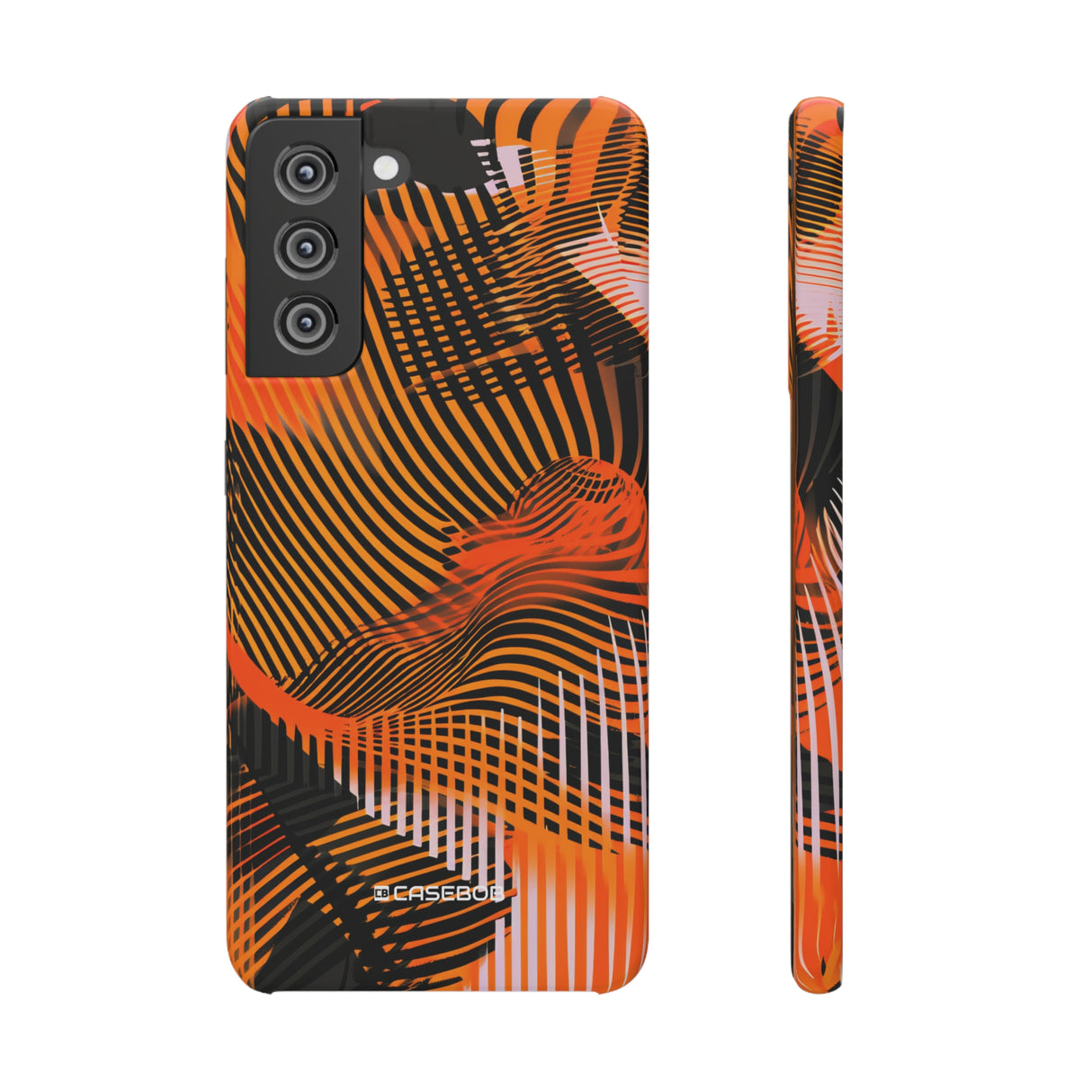 Pantone Tangerine Design | Handyhülle für Samsung (Slim Case)