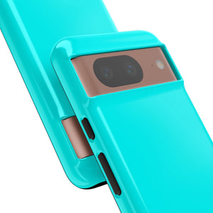 Aqua Blue | Handyhülle für Google Pixel (Schutzhülle)