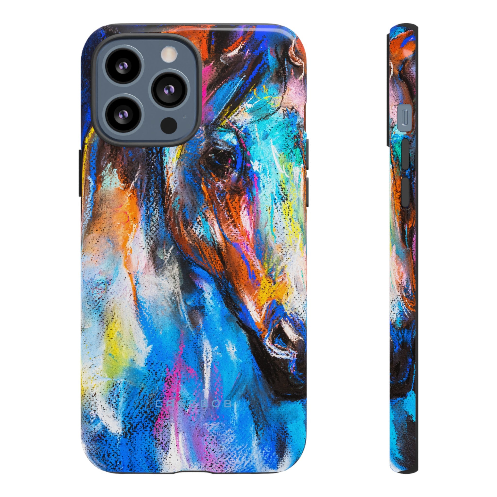 Original Pastel Horse - Protective Phone Case