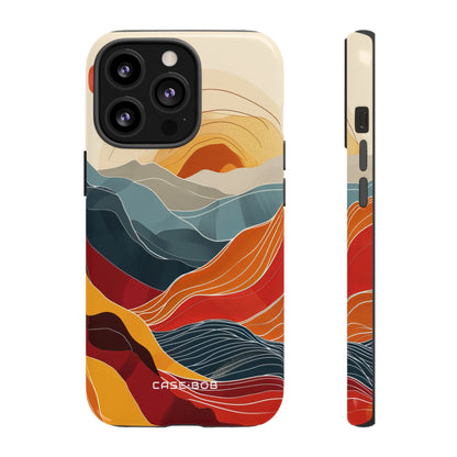 Sunlit Ridges iPhone 13 Pro Case - Tough