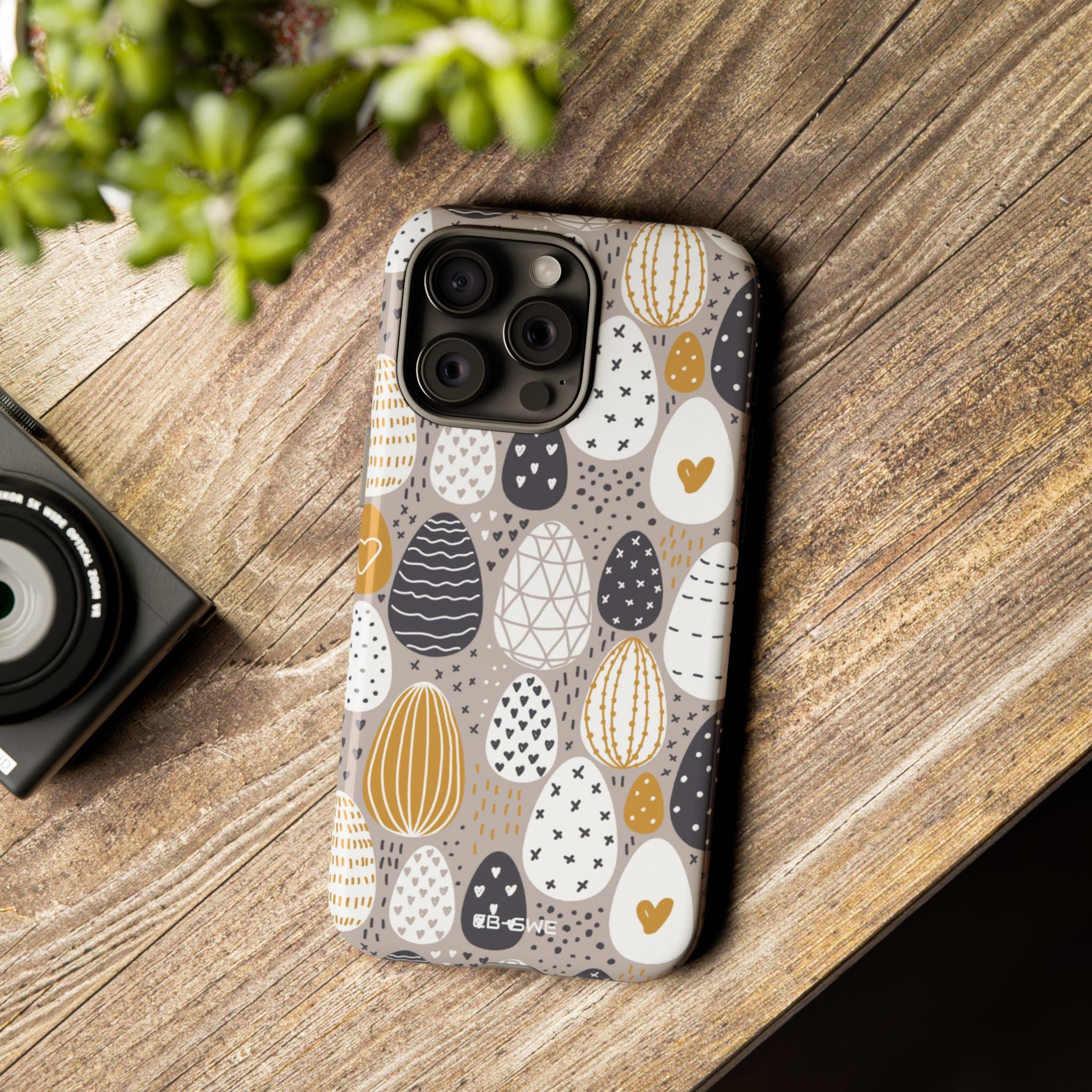 Easter Eggs Playful - iPhone Case