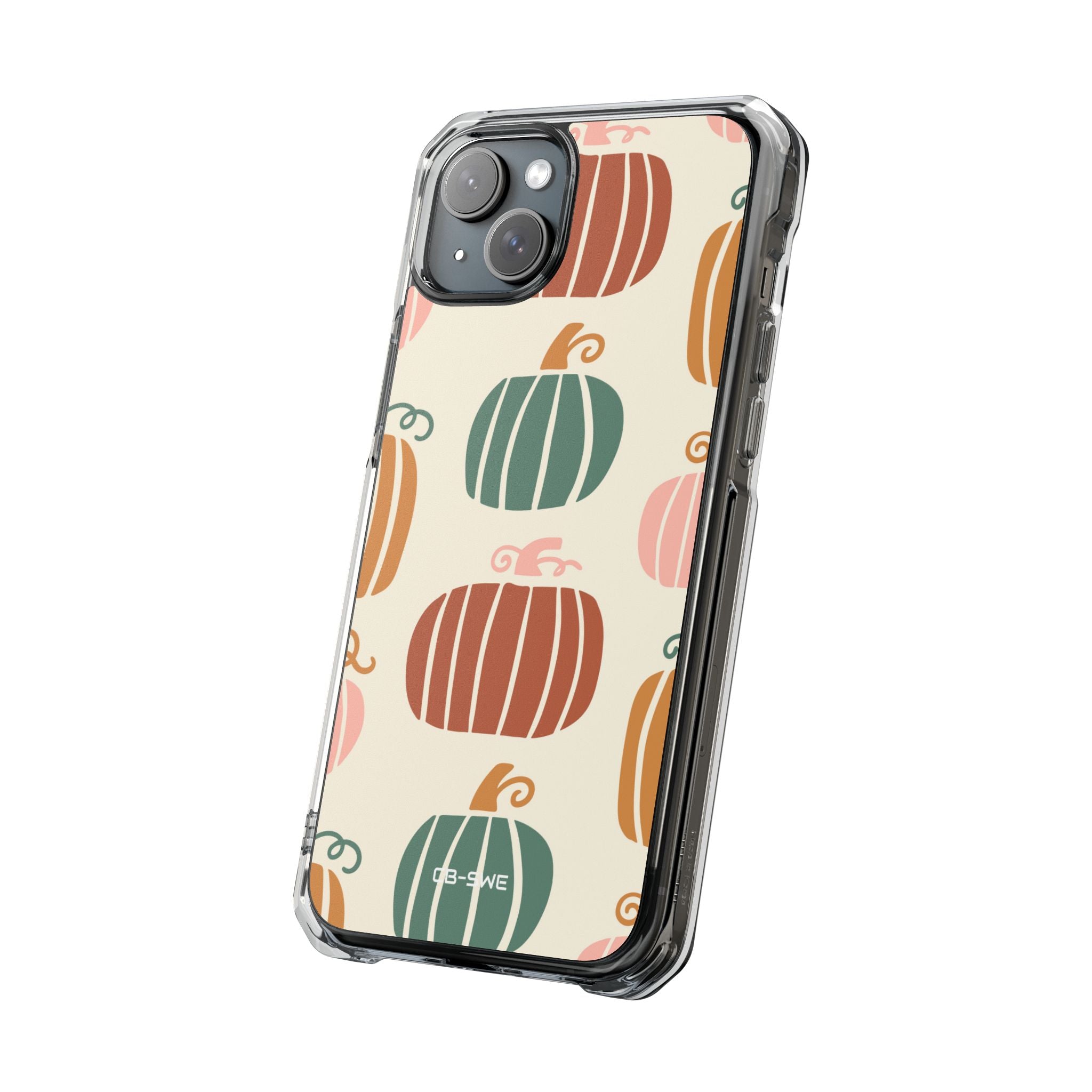 Whimsical Pumpkin Harmony iPhone Case - Impact