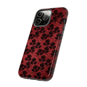 Rosemony Gothic Flower - Protective Phone Case