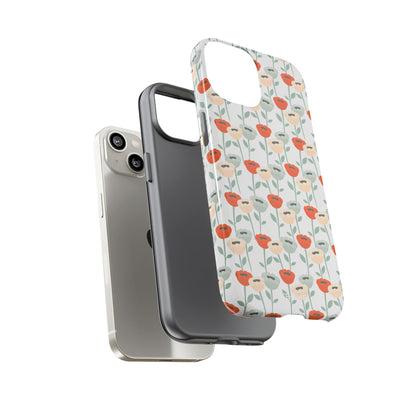 Minimalist Floral Elegance - iPhone Case