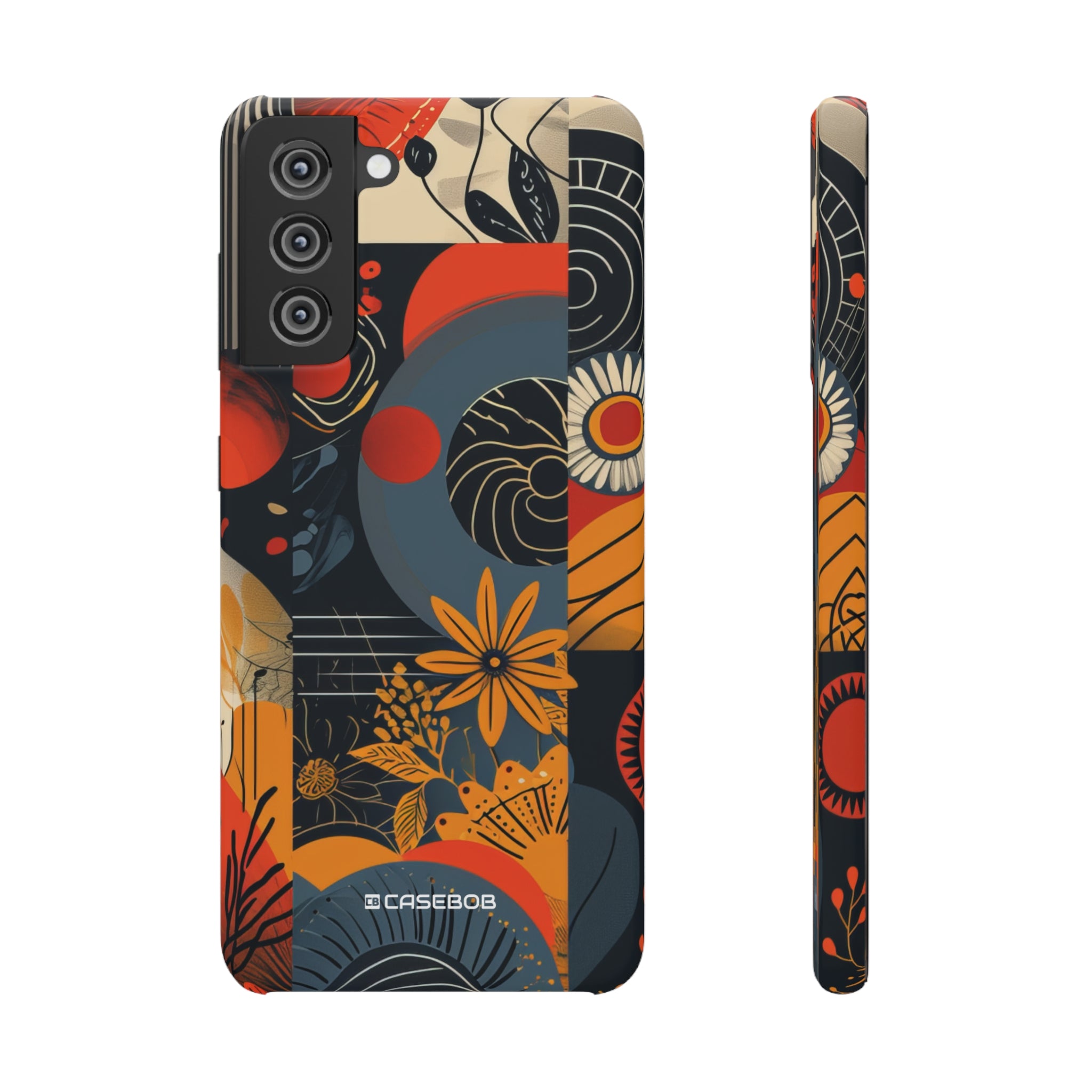 Retro Vibrance | Slim Phone Case for Samsung