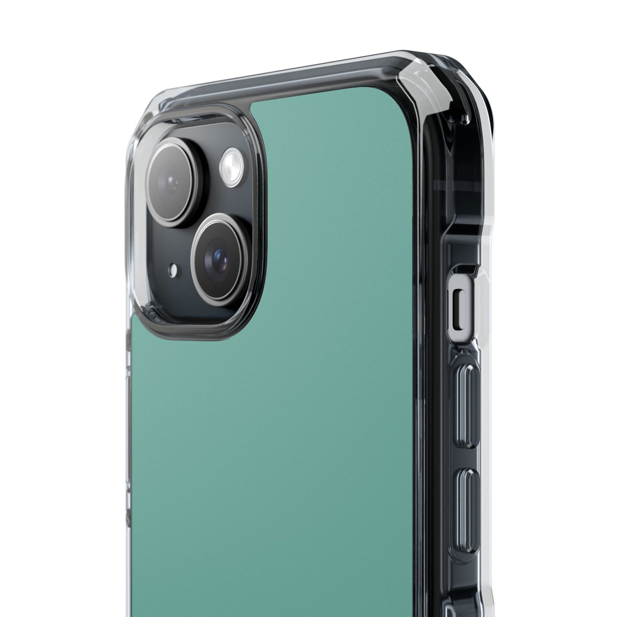 Green Sheen | Phone Case for iPhone (Clear Impact Case - Magnetic)