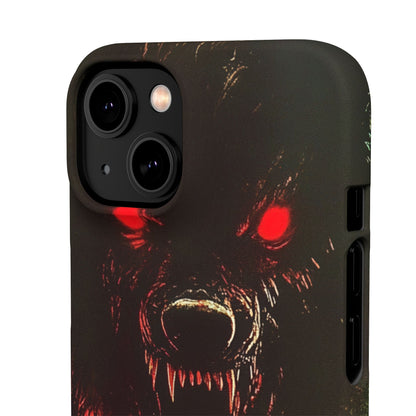 Bloodmoon Wolf's Lament iPhone 14 - Slim Phone Case